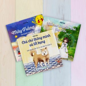 COMBO 03 cuốn truyện tranh: Giấc mơ kì lạ của cô bé hạt têu, Mây trắng và hành trình giải cứu Trái Đất, Chú chó thông minh và tốt bụng