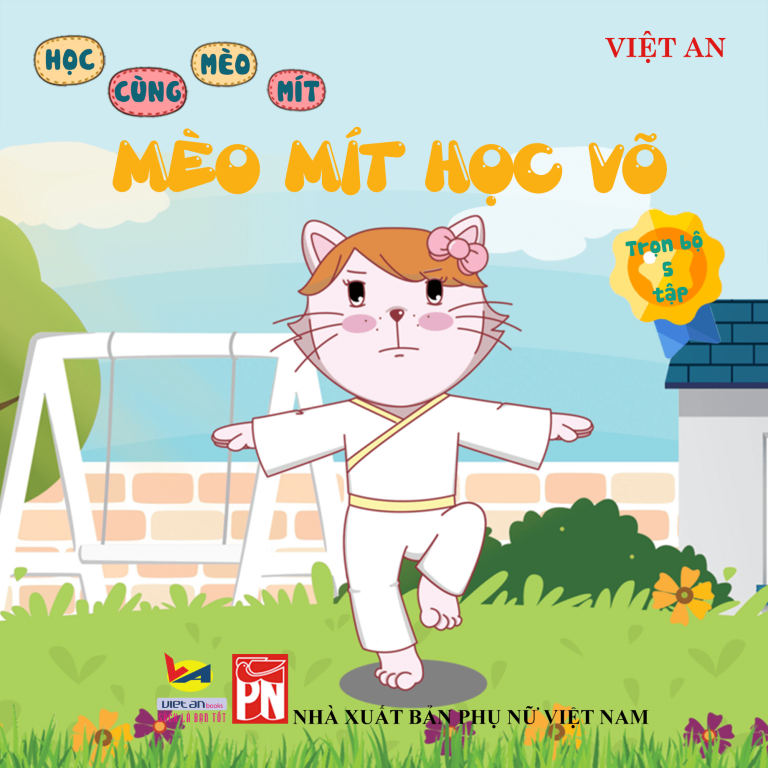 GIỚI THIỆU SÁCH SẮP PHÁT HÀNH: HỌC CÙNG MÈO MÍT TẬP 1 + TẬP 2