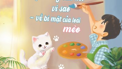 Khám phá thế giới loài mèo cùng cuốn sách “Những câu hỏi vì sao về bí mật của loài mèo” – Việt An Books