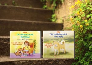 Combo 2 cuốn chú chó thông minh và tốt bụng